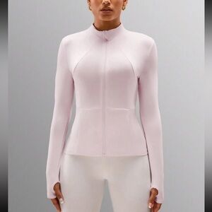 Elegant Soft Pink Women's Bomber Jacket